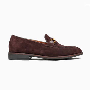 Chaussures bateau plates décontractées pour hommes en <span class=keywords><strong>cuir</strong></span> de vache véritable, mocassins fantaisie décontractés, pantoufles – Vente en gros directe fabricant - Product Image 3