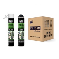 Mousse adhésive polyuréthane G22 à bonne élasticité, stabilité exceptionnelle, mousse d'étanchéité polyuréthane à usage général pour le marbre
