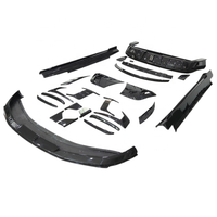 Kit de carrosserie en fibre de carbone sèche de haute qualité style M pour Rolls-Royce Spectre : Lame avant, jupes latérales, diffuseur, spoiler, aérateurs d'ailes, garniture de feux arrière