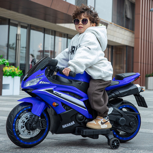 <span class=keywords><strong>Moto</strong></span> électrique pour enfants personnalisable, avec musique, lumières et roues d'apprentissage - Product Image 6