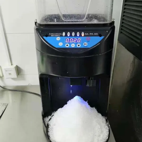 FEST Commercial 8kg/minute Electric Ice Cruhser High Capacity Shaved Ice Shaver Snow Cube Maker Machine