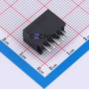 DB2EVC-2.54-5P-BK Plug-in Terminal Block Through hole,P=2.54mm Connector Board-to-Board / Socket - Closed 1x5P 2.54mm Black - Product Image 2