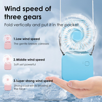Petit ventilateur ventilateur de refroidissement silencieux Rechargeable personnel ventilateur à main refroidisseur d'air Gadgets de voyage Cool Electronics pour bébé cadeaux