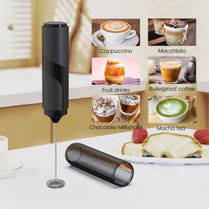 Automatic Milk Steamer Handheld Electric Coffee Machine Whisk Milk Frother - Product Image 6