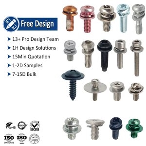 Sem Tự Khai thác ốc vít thép không gỉ Torx Hex lục giác ổ cắm Phillips Pan đầu ràng buộc Nắp Nút máy tự khai thác vít - Product Image 1