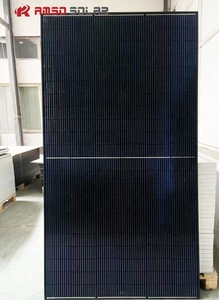 Mono Solar N Type TOPCON 670W/680/690W700W/710W/720W730W <b>Black</b> <b>Frame</b> Full <b>Black</b> <b>Large</b> Size High Power for System AS730S10-132 N - Product Image 6