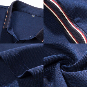 SK di alta qualità da <span class=keywords><strong>uomo</strong></span> per <span class=keywords><strong>Polo</strong></span>, uniformi per dipendenti aziendali, tinta unita, in poliestere, con Logo sportivo, in poliestere - Product Image 4