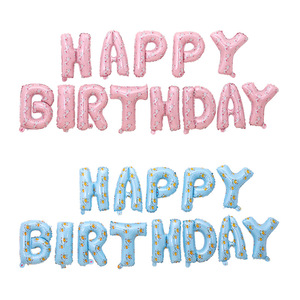 <span class=keywords><strong>PeppaPig</strong></span> 16-Zoll-Cartoon Doraemon Koala Rabbit Alles Gute zum Geburtstag Brief Ballon Aluminium folie Party Ballons - Product Image 3