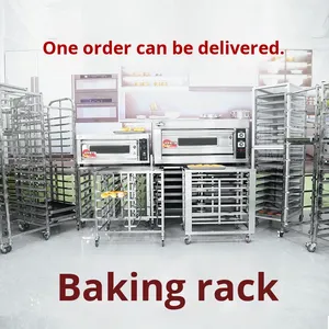Factory Direct Sale Stainless Steel Commercial Multi-Layer Baking Tray <strong>Rack</strong> for Bread and Cookie Refrigerator Use - Product Image 4