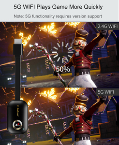 Mirascreen G9 5g 4K không dây Wifi gương hiển thị Dongle Adapter DLNA Airplay TV Stick Receiver cho <span class=keywords><strong>IOS</strong></span> Android Set-Top Box - Product Image 6