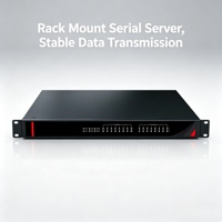 Convertidor Ethernet de 16 Puertos RS232 422 485 para Montaje en Rack, 1U 19 Pulgadas, TCP UDP Modbus, Aislamiento de 2KV