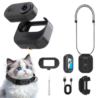 Caméra d'action numérique 2.7K, mini caméra de poche pour les aventures en plein air, le cyclisme, les promenades avec les animaux et la création de vidéos