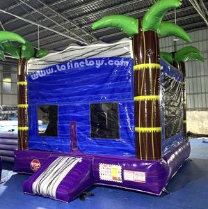 <span class=keywords><strong>Venta</strong></span> directa de fábrica, casa de rebote inflable de mármol, Castillo de salto de palmera - Product Image 3