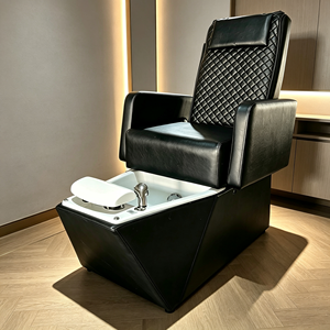 Fauteuil de pédicure électrique inclinable de luxe, fauteuil de spa pour les pieds moderne avec baignoire pour les pieds, pour salon de beauté et mobilier de salon de manucure - Product Image 2