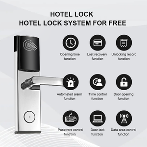 Système de verrouillage de porte intelligent de sécurité par carte d'accès à l'hôtel à prix réduit en option de plusieurs couleurs pour <span class=keywords><strong>maison</strong></span> d'hôtes et hôtel - Product Image 3