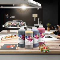 Venta caliente 1000ml Eco-Solvente para tinta para impresora EPSON Impresión digital suave y respetuosa con el medio ambiente Resistente a la obstrucción