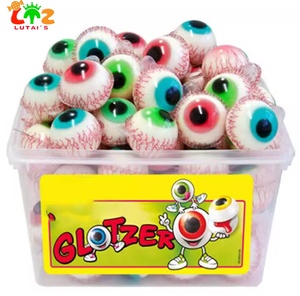 Caramelos de goma frutales Earth con relleno de jugo, variedad de sandía con ojos 3D, 330g, venta al por mayor a granel - Product Image 5