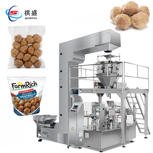 Tự động fishball thịt viên có trọng lượng chân không điền máy đóng gói thực phẩm đông lạnh cá thịt bò thịt bóng máy đóng gói - Product Image 1