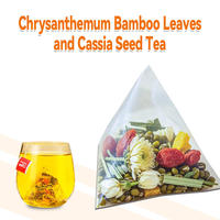 Thé aux saveurs de chrysanthème, graines de cassia et feuilles de bambou, usine source OEM ODM, tisane