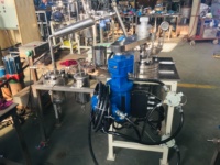 Reaktor Pirolisis Plastik Skala Laboratorium Kecil WHGCM GSH-5L untuk Distilasi Minyak Diesel Bahan Bakar dengan Baja Tahan Karat SS304 316L