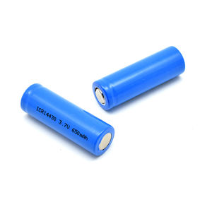 Small battery 14430 <strong>3</strong>,7 V Rechargeable Li-ion Battery 650 mAh - Product Image 5