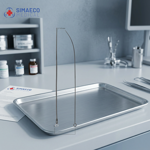 Sondas Flexibles para Conductos Biliares Ochsner de 400 mm, Juego de Instrumentos Quirúrgicos de Acero Inoxidable, Fuente de Alimentación Manual, Certificación CE Clase I - Product Image 2