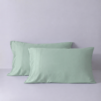 Ensemble de housse de couette 3 pièces en tissu satiné 100% bambou écologique, tissage 400TC, rafraîchissant, pour usage domestique, collection de literie