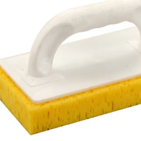Offres Spéciales toutes les tailles coulis éponge flotteur en plastique tuile éponge flotteur Carrelage Outils de sol avec manche en plastique