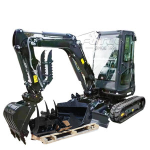 Prix des mini-excavatrices Ce Euro Engine Bagger 1 tonne 1,5t 1,8 tonne Mini-excavatrice multifonctionnelle - Product Image 6