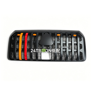 Calandre de course avec feux LED ambre pour Mitsubishi Triton L200 2024 et modèles ultérieurs – Calandre en maille, calandre de <span class=keywords><strong>radiateur</strong></span>, accessoires extérieurs - Product Image 2