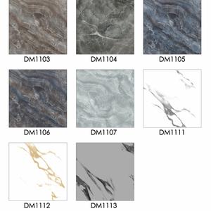 Jinyi impermeable antiarañazos patrón de piedra de mármol grano PVC vinilo autoadhesivo Peel and Stick baño cocina pared azulejo - Product Image 6