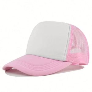 Custom logo 5 Panels Trucker <b>Hat</b> Wholesale Blank Foam Baseball Caps Two Tone Color Trucker <b>Hats</b> - Product Image 1