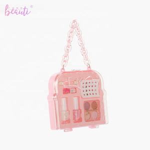 Juego de <span class=keywords><strong>Maquillaje</strong></span> de Juguete Personalizado al por Mayor con <span class=keywords><strong>Estuche</strong></span> Portátil para Niños, Juego de <span class=keywords><strong>Maquillaje</strong></span> de Ojos y Uñas - Product Image 1