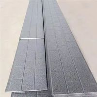 PU泡沫夹芯板16毫米装饰金属墙板，用于商业建筑项目的外墙板