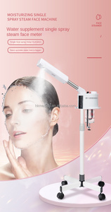 Vaporisateur facial professionnel nano sur roulettes, hauteur réglable, brumisateur à ozone pour salon de beauté - Product Image 6