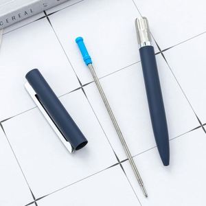 1.0Mm <b>Rubber</b>-<b>Sprayed</b> Metal Ballpoint Pen Customizable Logo for Business Gift Promotional Advertising Conference & Hotel - Product Image 4