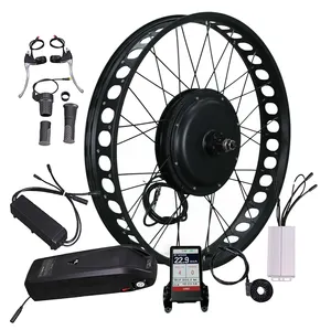 Option wheel size 20 inch to 28 inch 8000w 72v rear hub motor electric bike conversion kit