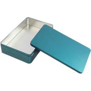 Hình Chữ Nhật Cá Nhân DIY Kẹo Bánh Quy Lưu Trữ Hộp Kim Loại Cookie - Product Image 5