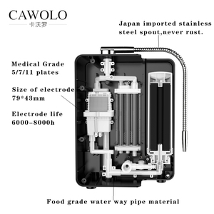 Machine à <span class=keywords><strong>eau</strong></span> kung-water commerciale, revêtement platine, 7 11 assiettes, pour usage domestique, <span class=keywords><strong>japon</strong></span> - Product Image 2