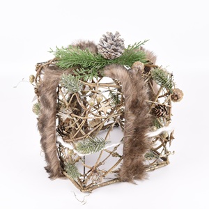 BSCI Nhà Máy Tùy Chỉnh Handmade Home Trong Nhà Xmas Bảng Giáng Sinh Trang Trí Nguồn Cung Cấp - Product Image 5