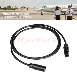 Câbles de communication : Câble audio de remplacement pour casque de pilote, type extension de casque <span class=keywords><strong>Lemo</strong></span> 6 broches (comparable au Bose) - Product Image 5