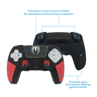 Neu Eingetroffene Videospiel-Design Silikon-Schutzhülle Grip Cover Case für Playstation PS5 Dualsense Spielcontroller