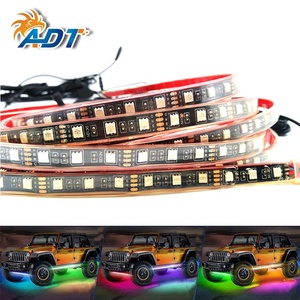 แอป ADT และรีโมทคอนโทรล ไฟนีออนสร้างบรรยากาศแบบยืดหยุ่น ไฟตกแต่งแบบเส้น - Product Image 2