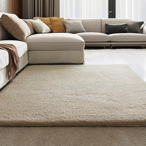 Alfombra Moderna de Lana/Seda con Pelo Cortado, Afelpada y Acolchada, Certificada CE para Personas Mayores, Oficina en Casa, Dormitorio Infantil, Sala de Oración 4 - Product Image 2