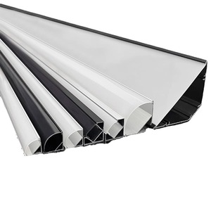 New Item 45 Degree <b>Corner</b> Aluminum <b>LED</b> Steip Channel 90*34mm Black Sliver <b>Led</b> Profile for Indoors Ceiling <b>Lighting</b> 3m - Product Image 6