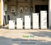 Menara Baterai Lithium Tegangan Tinggi Dyness Pro TP7 TP11 TP15 TP23 LiFePO4 IP55 7.68KWH 11.52KWH 15.36KWH 19.2KWH 23.04KWH