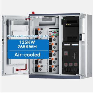Sistema de Almacenamiento de Energía Comercial Dawnice de 100kW 265kWh, Gabinete de Baterías LiFePO4 con Enfriamiento por Aire, ESS Solar Industrial y Comercial, IP54 - Product Image 1