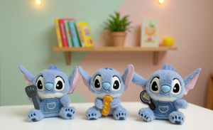 Peluche Stitch 13 cm, jouet en peluche doux à suspendre pour la décoration de chambre d'enfant, cadeau d'anniversaire, design moderne, unisexe - Product Image 2