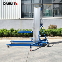 DAHUI GTWYS3 – Nouvelle plateforme élévatrice manuelle à mât unique, légère, antidérapante, de 3,5 m à 8 m, certifiée CE, haute résistance, directement de l'usine