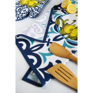 Asciugamano da Cucina Excelsa in Cotone Amalfi 50x70 Cm con Stampa Floreale - Product Image 4